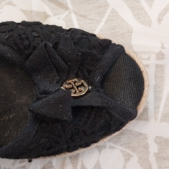Tory Burch Peep Toe Espadrilles. Size 10 - Picture 14 of 16
